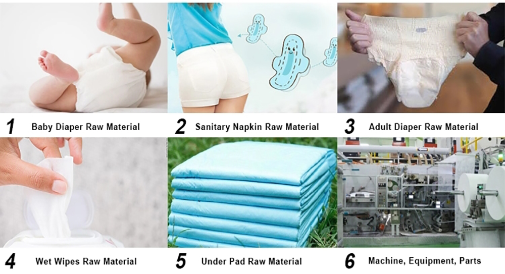 Baby Diaper Raw Materials